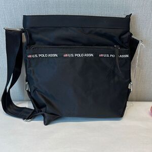 U.S. Polo Assn. Black Crossbody Bag Shoulder Purse